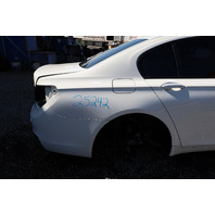 2009-2015 BMW 740Li 750Li Right  Rear Quarter Panel White 41217204487 OEM Used