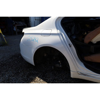 2009-2015 BMW 740Li 750Li Right  Rear Quarter Panel White 41217204487 OEM Used