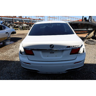 2009-2015 BMW 740i 750i Rear Trunk Deck Lid White 41627172332 OEM Used