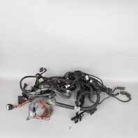 2013-2015 BMW 750Li N63B Engine Module Wiring Harness 12518614673 OEM Used