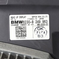 2012-2015 BMW 740i 750i 760i Heads Up Projector 62309249963 OEM Used