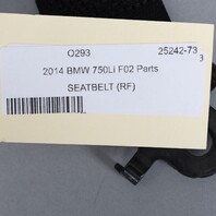 2013‑2015 BMW 740Li 740Li  750Li Front Right Seat Belt 72117382387 OEM Used