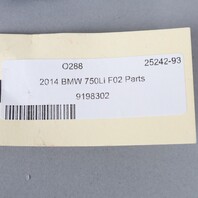 2014 BMW 750Li Engine Cooling Fan Motor Relay OEM Used