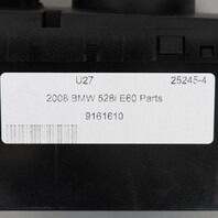 2008-2010 BMW 528i 535i 550i M5 Climate Control Panel 64119161610 OEM Used