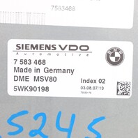 2008-2010 BMW 128i 328i 528i X5 Z4 Engine Computer ECM ECU 12147583468 OEM Used