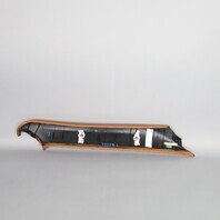 2000-2004 Porsche 911 Convertible Left Windshield Pillar Molding Brown OEM Used