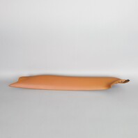 2000-2004 Porsche 911 Convertible Left Windshield Pillar Molding Brown OEM Used