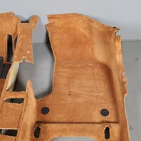 2002-2004 Porsche 911 Convertible Floor Carpet Brown 99655101106 OEM Used