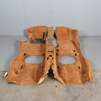 2002-2004 Porsche 911 Convertible Floor Carpet Brown 99655101106 OEM Used