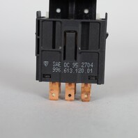 2002-2004 Porsche 911 996 Hazard Flasher Light Switch Matte 99661312001 OEM Used
