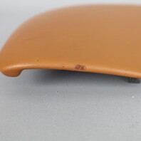 1999-2004 Porsche 911 Boxster Console Trim Pair Brown Leather OEM Used