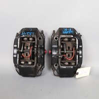 1999-2012 Porsche 911 996 Front Brake Calipers Brembo Set Pair Black OEM Used