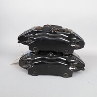 1999-2012 Porsche 911 996 Front Brake Calipers Brembo Set Pair Black OEM Used