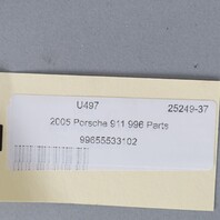 1999-2004 Porsche 911 Left Inner Door Release Handle 99655525209 Brown OEM Used