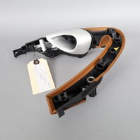 1999-2004 Porsche 911 Left Inner Door Release Handle 99655525209 Brown OEM Used