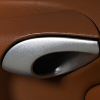2002-2005 Porsche 911 996 Right Door Panel Leather Natural Brown OEM Used
