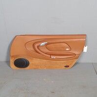 2002-2005 Porsche 911 996 Right Door Panel Leather Natural Brown OEM Used