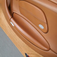 2002-2005 Porsche 911 996 Right Door Panel Leather Natural Brown OEM Used