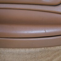 2002-2005 Porsche 911 996 Right Door Panel Leather Natural Brown OEM Used