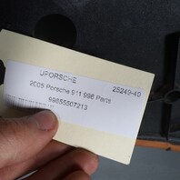 1999-2004 Porsche 911 996 Convertible Right Quarter Trim Panel Brown OEM Used