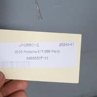 1999-2004 Porsche 911 996 Convertible Left Quarter Trim Panel Brown OEM Used