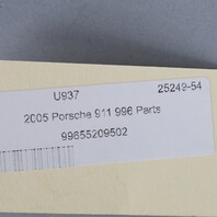 2005 Porsche 911 996 Parts