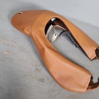 1997-2004 Porsche 911 Boxster Front Seat Backrest Cover Leather OEM Used WORN