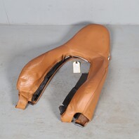 1997-2004 Porsche 911 Boxster Front Seat Backrest Cover Leather OEM Used WORN
