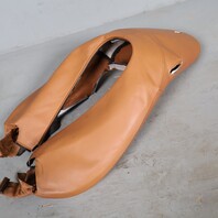 1997-2004 Porsche 911 Boxster Front Seat Backrest Cover Leather OEM Used WORN