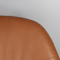 1999-2004 Porsche 911 Boxster Front Seat Backrest Cushion Brown Draped OEM Used