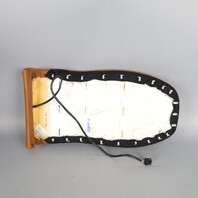 1999-2004 Porsche 911 Boxster Front Seat Backrest Cushion Brown Draped OEM Used