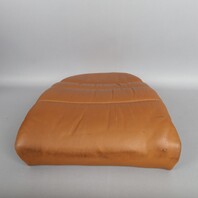1999-2004 Porsche 911 Boxster Front Seat Backrest Cushion Brown Draped OEM Used
