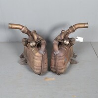 2002-2004 Porsche 911 996 Eisenmann Valved Sport Exhaust Mufflers Pair OEM Used
