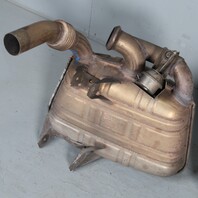 2002-2004 Porsche 911 996 Eisenmann Valved Sport Exhaust Mufflers Pair OEM Used