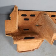 1999-2004 Porsche 911 996 Convertible Rear Seat Carpet Brown OEM Used