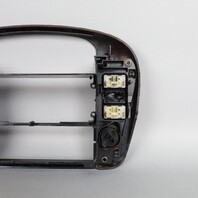 02-04 Porsche 911 Boxster Radio Stereo Trim 99655296710 Rootwood OEM Used