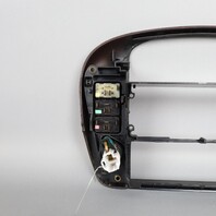 02-04 Porsche 911 Boxster Radio Stereo Trim 99655296710 Rootwood OEM Used
