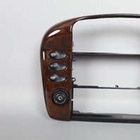 02-04 Porsche 911 Boxster Radio Stereo Trim 99655296710 Rootwood OEM Used