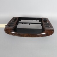 02-04 Porsche 911 Boxster Radio Stereo Trim 99655296710 Rootwood OEM Used