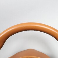 1999-2004 Porsche 911 996 Boxster 986 Steering Wheel 3 Spoke Brown OEM Used