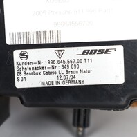 2002-2004 Porsche 911 996 Front Subwoofer Speaker Box BOSE Brown OEM Used