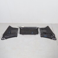 1999-2005 Porsche 911 Boxster Windshield Cowl Trim Set Battery Cover OEM Used