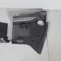 1999-2005 Porsche 911 Boxster Windshield Cowl Trim Set Battery Cover OEM Used