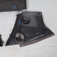 1999-2005 Porsche 911 Boxster Windshield Cowl Trim Set Battery Cover OEM Used
