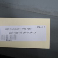 1999-2005 Porsche 911 Boxster Windshield Cowl Trim Set Battery Cover OEM Used