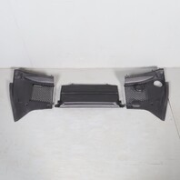1999-2005 Porsche 911 Boxster Windshield Cowl Trim Set Battery Cover OEM Used