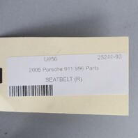 02-12 Porsche 911 Cabrio Right Front Seat Belt Retractor 99780303306 OEM Used