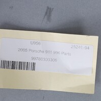 02-12 Porsche 911 Cabrio Left Front Seat Belt Retractor 99780303306 OEM Used