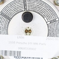 2000-2004 Porsche 911 996 Boxster 986 Driver Airbag 3 Spoke 99680308902 OEM Used