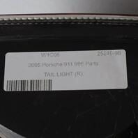1999-2004 Porsche 911 996 Right Tail Light 99663141600 OEM Used